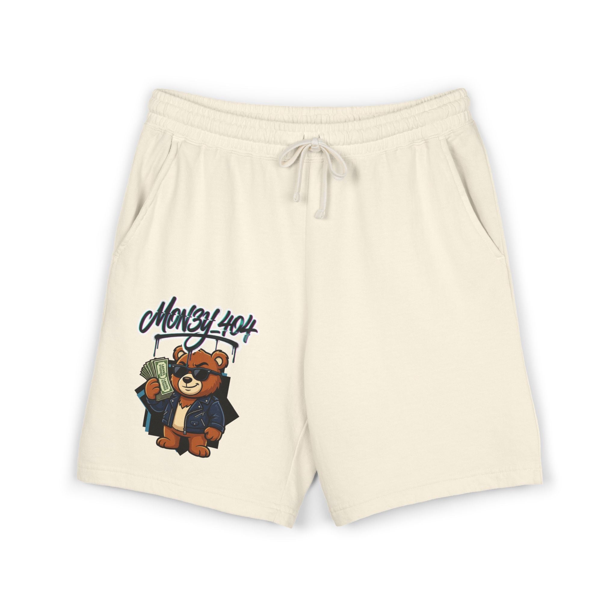 Mon3y_404: Not Found- Fleece Sweat Shorts