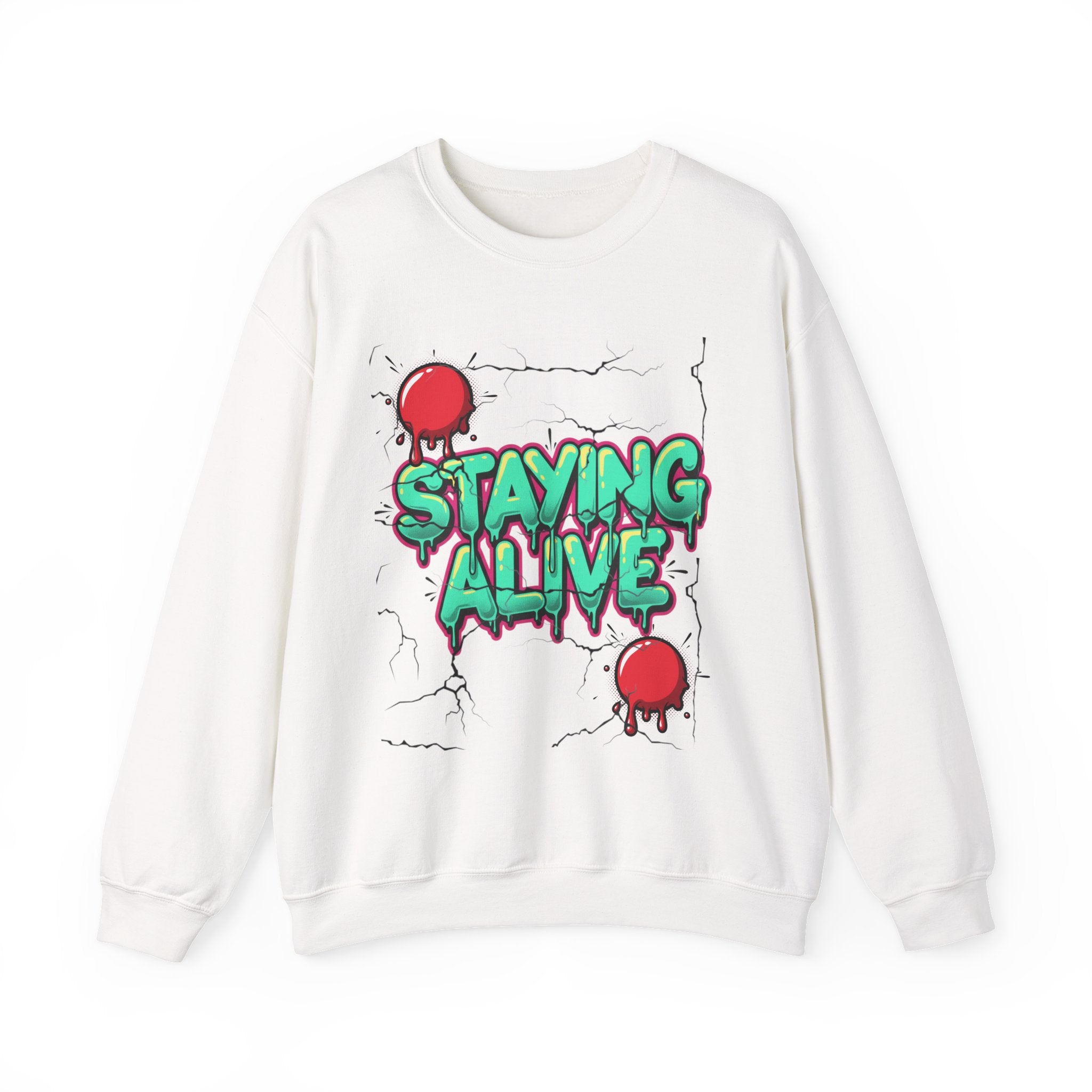 Staying Alive- Crewneck