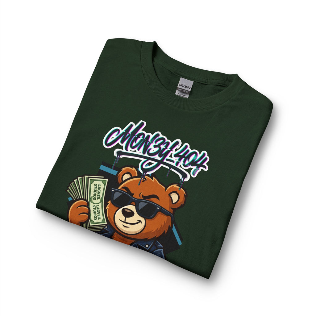 Mon3y_404: Not Found- Long Sleeve Tee