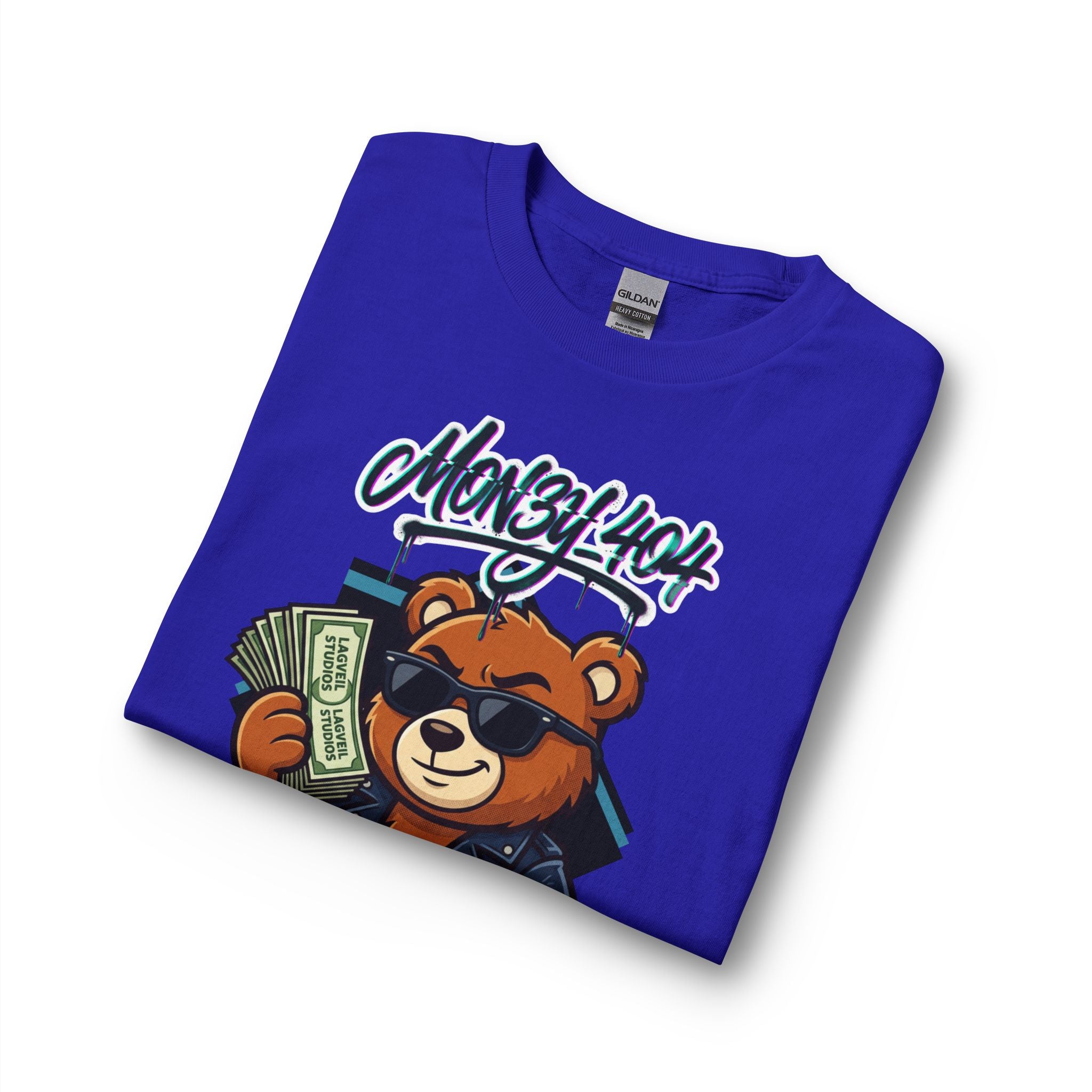 Mon3y_404: Not Found- Long Sleeve Tee