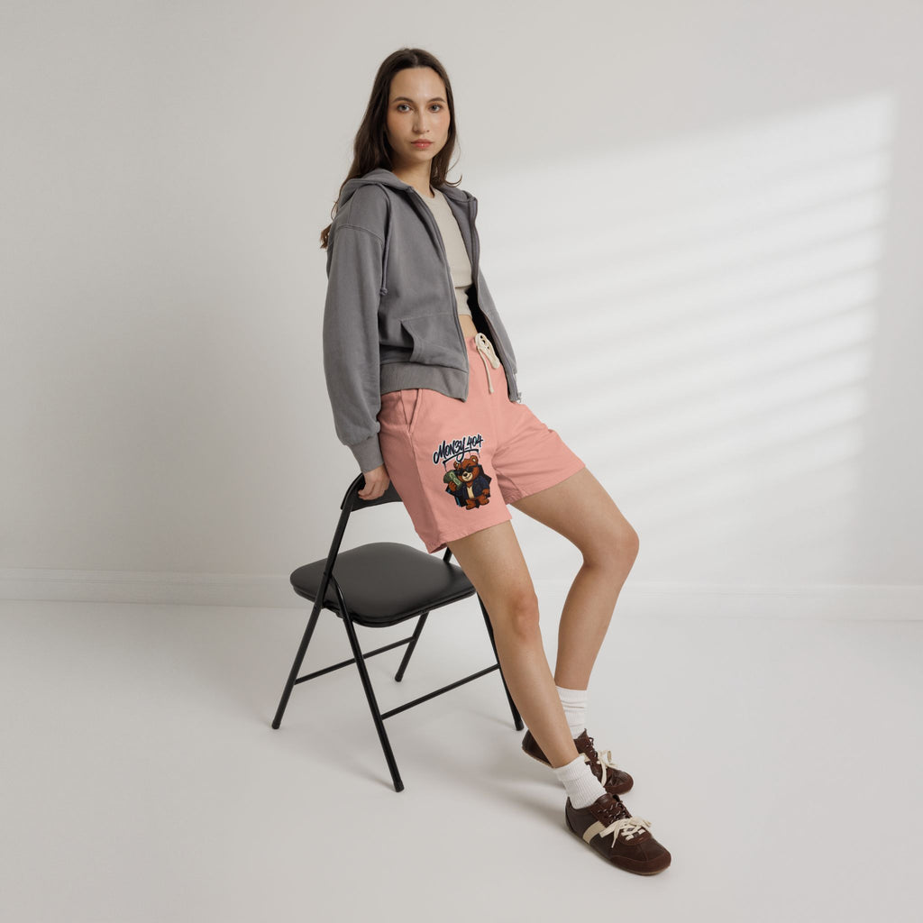 Mon3y_404: Not Found- Fleece Sweat Shorts
