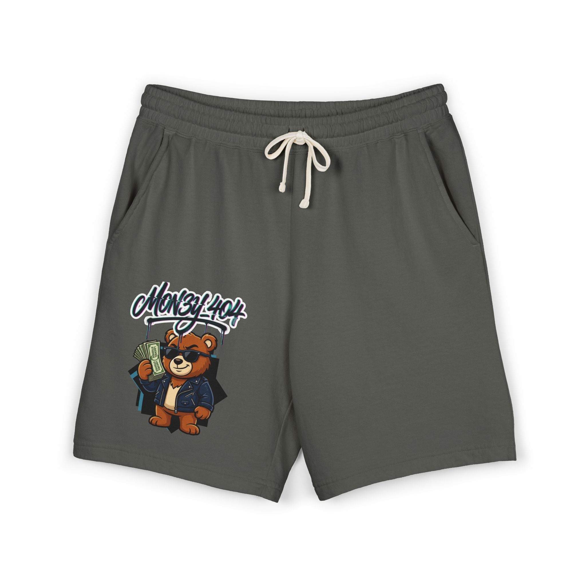 Mon3y_404: Not Found- Fleece Sweat Shorts