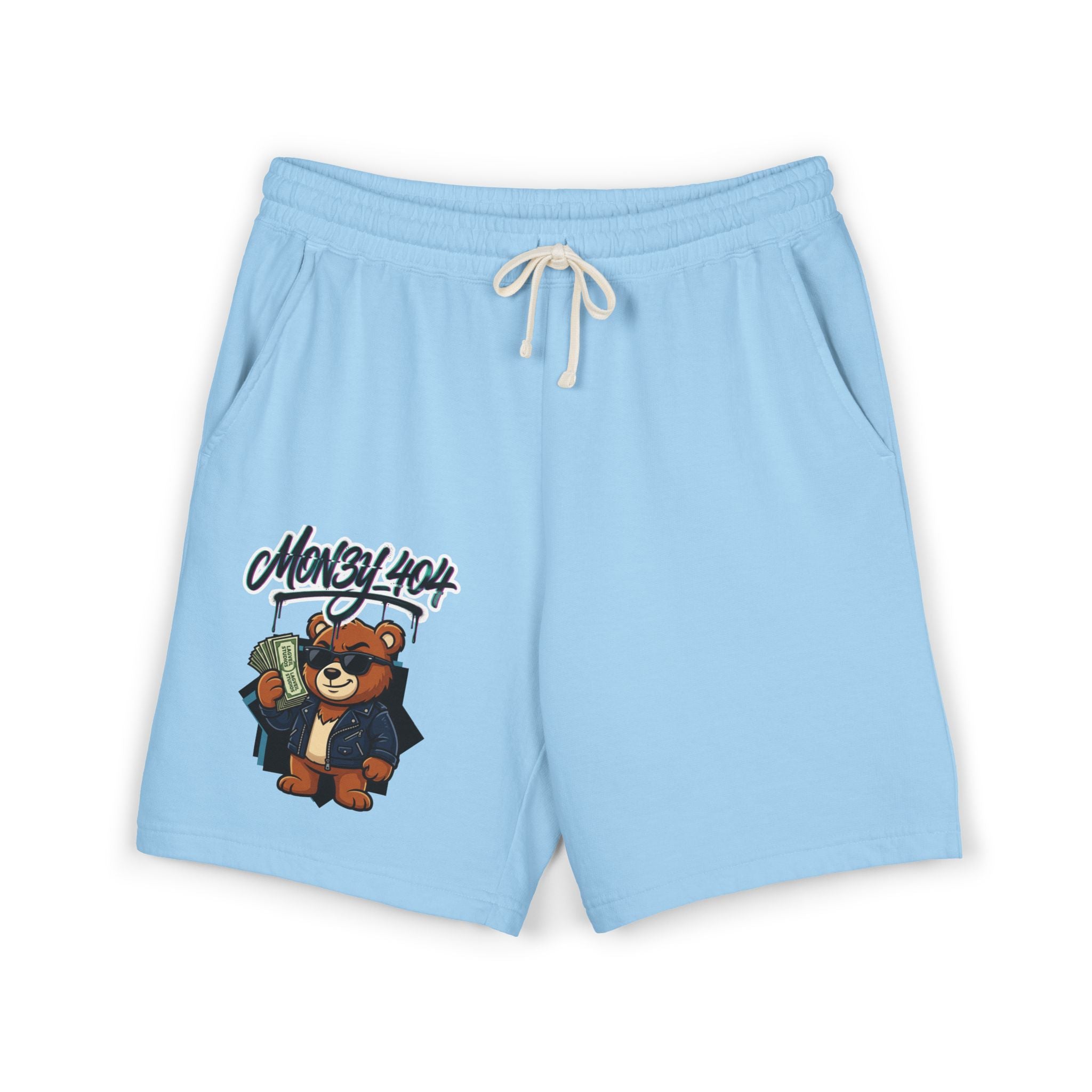 Mon3y_404: Not Found- Fleece Sweat Shorts