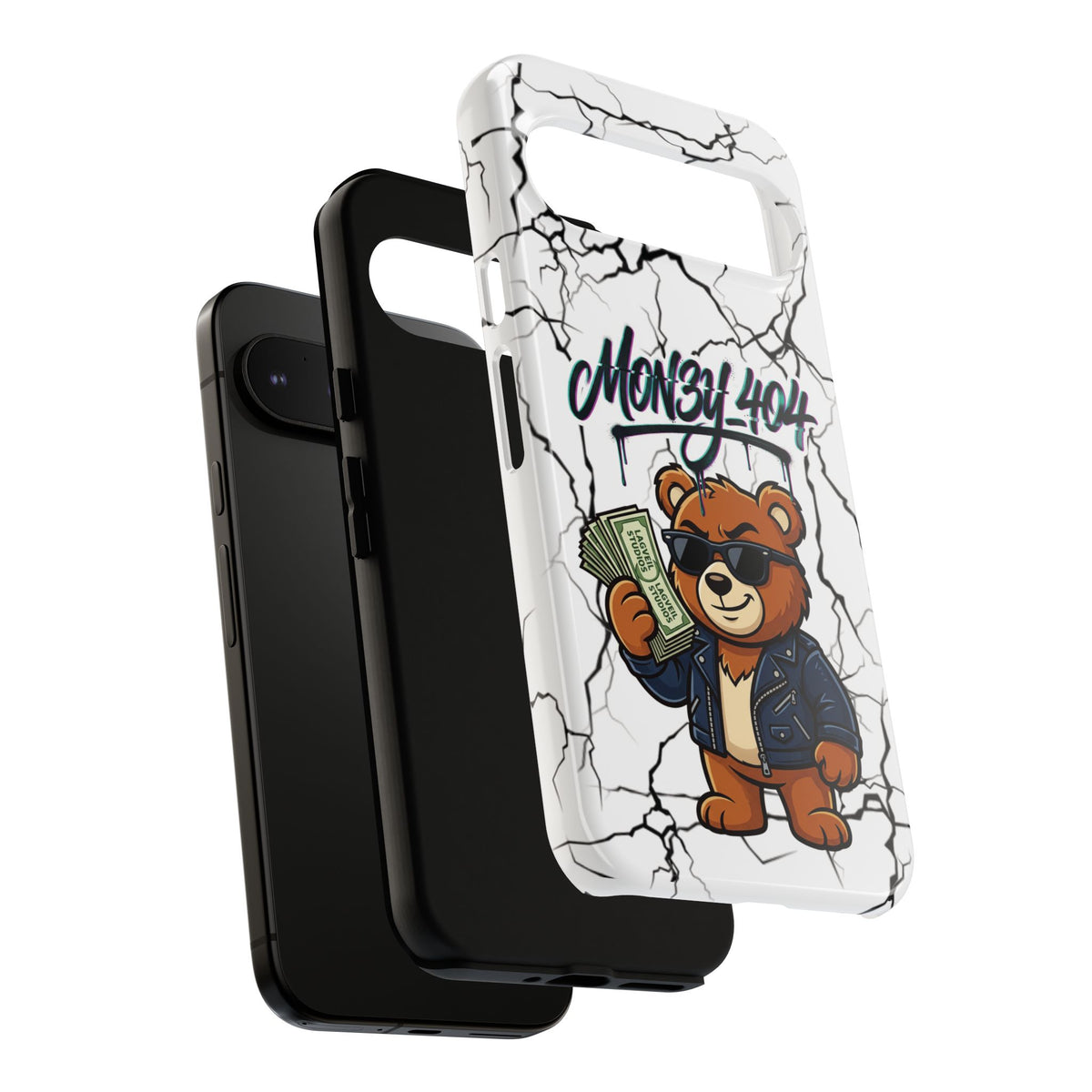 Money_404 Cracked Marble Phone Case