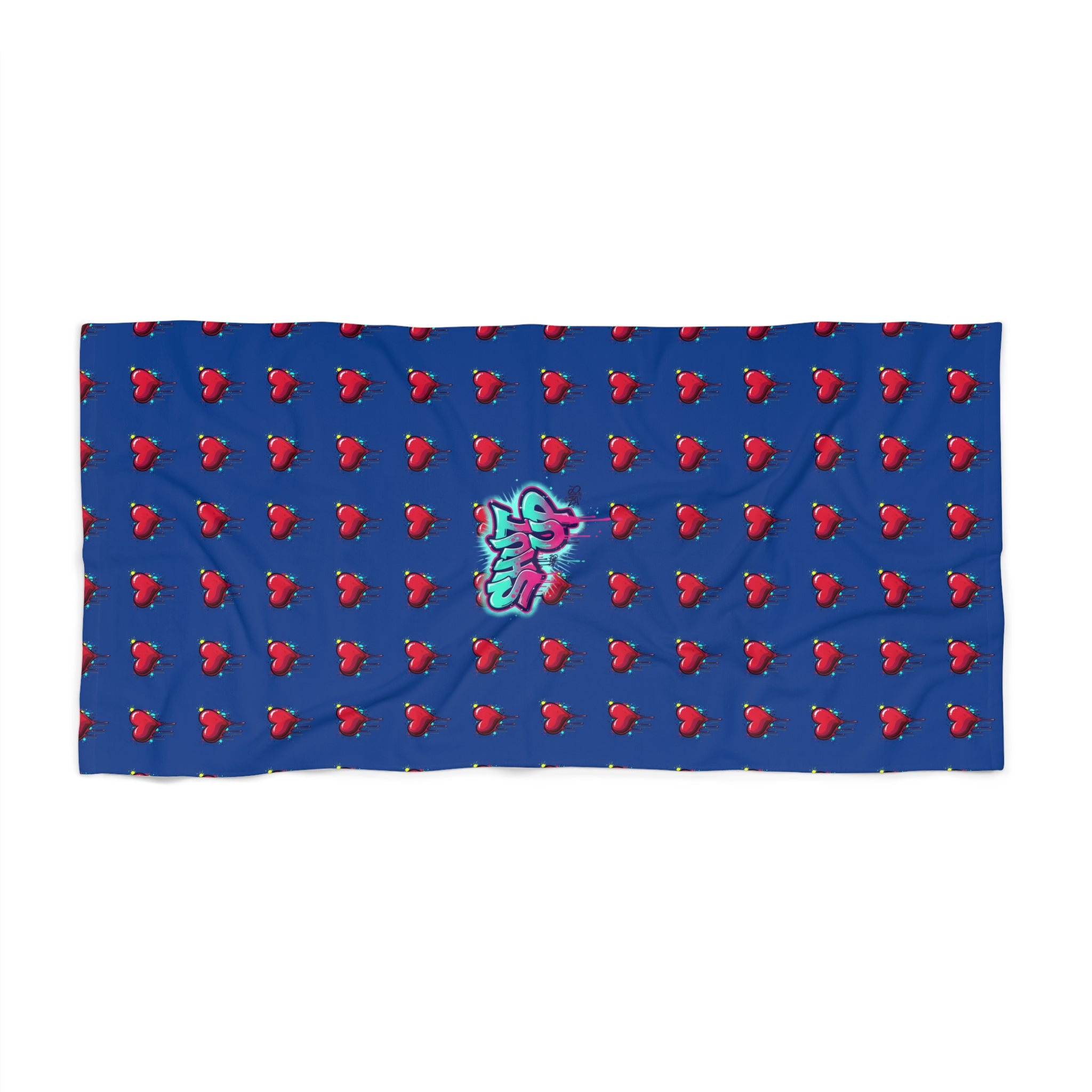 Quiet Mode Dark Blue- Beach Towel