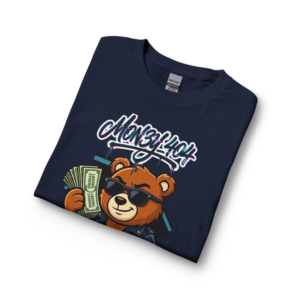 Mon3y_404: Not Found- Long Sleeve Tee