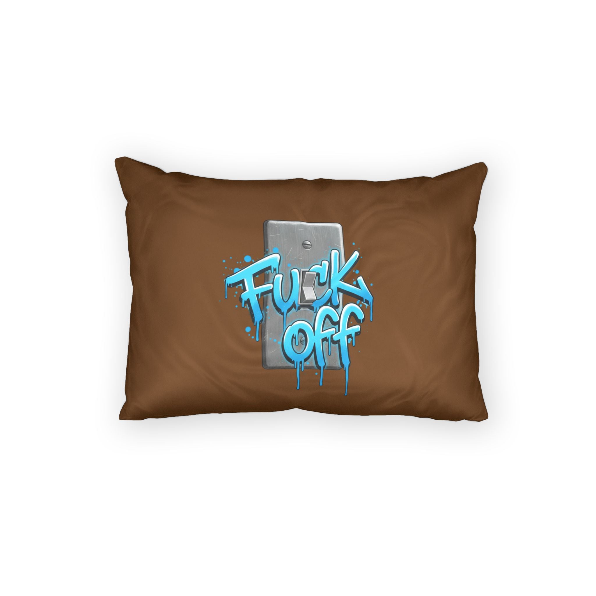 System Overload Brown- Pillow Sham