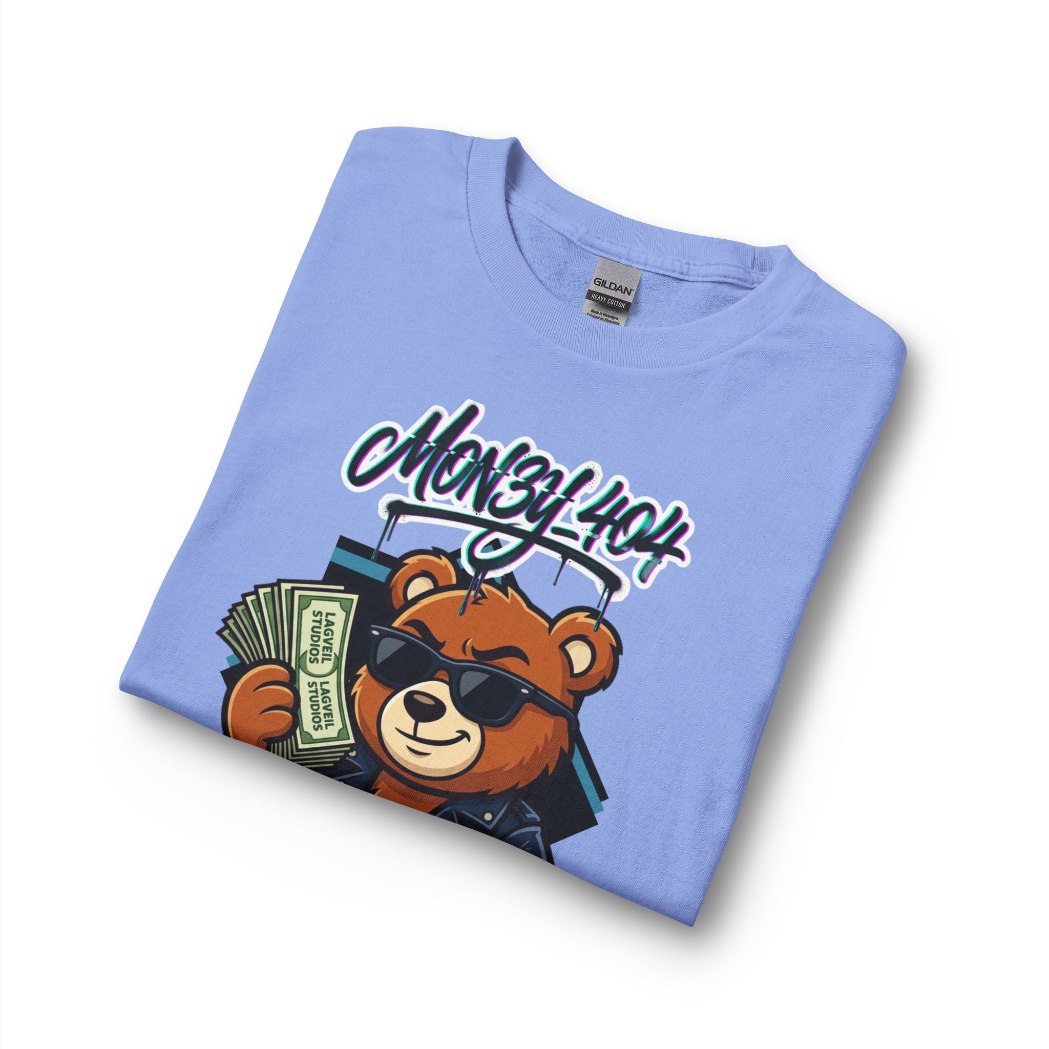 Mon3y_404: Not Found- Long Sleeve Tee