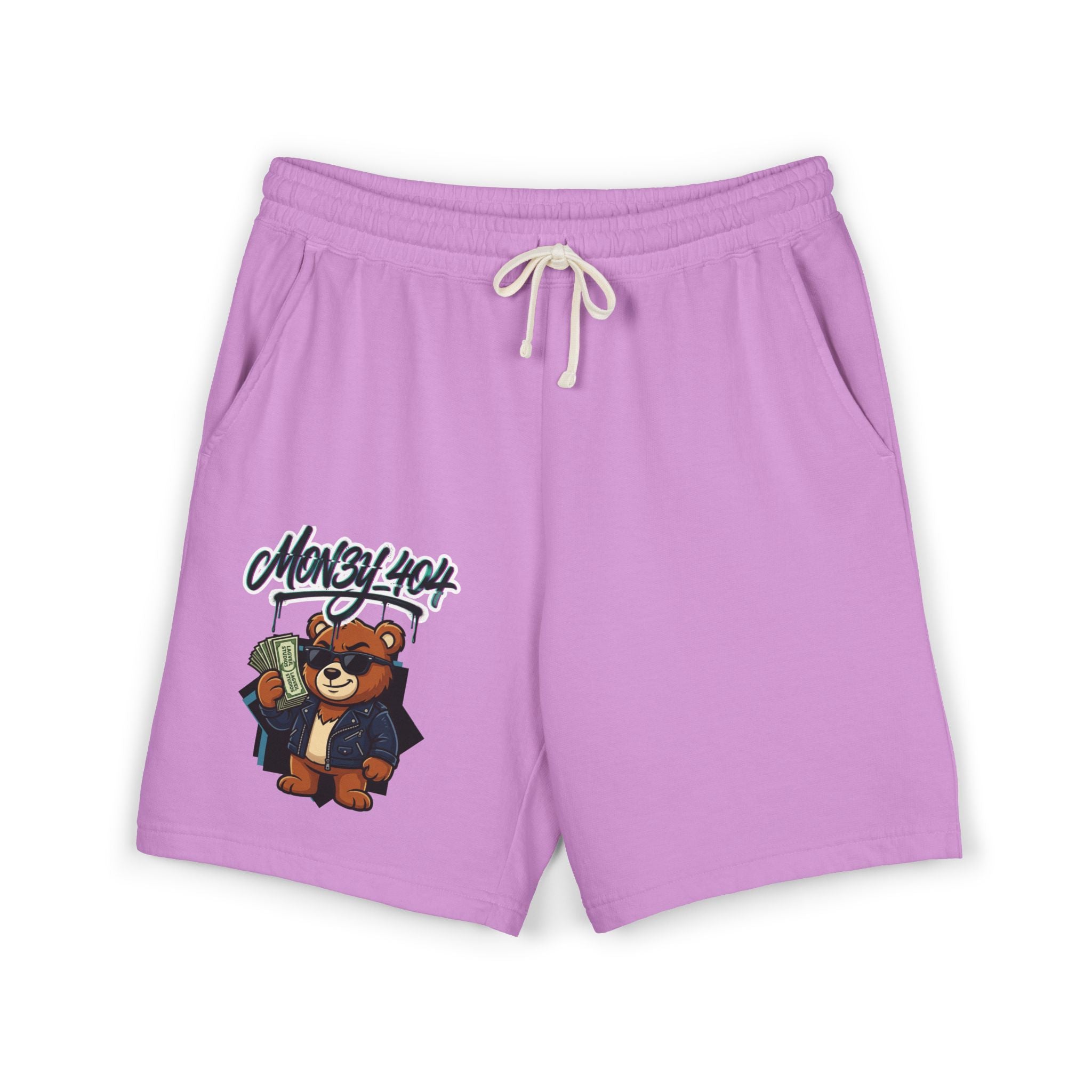 Mon3y_404: Not Found- Fleece Sweat Shorts