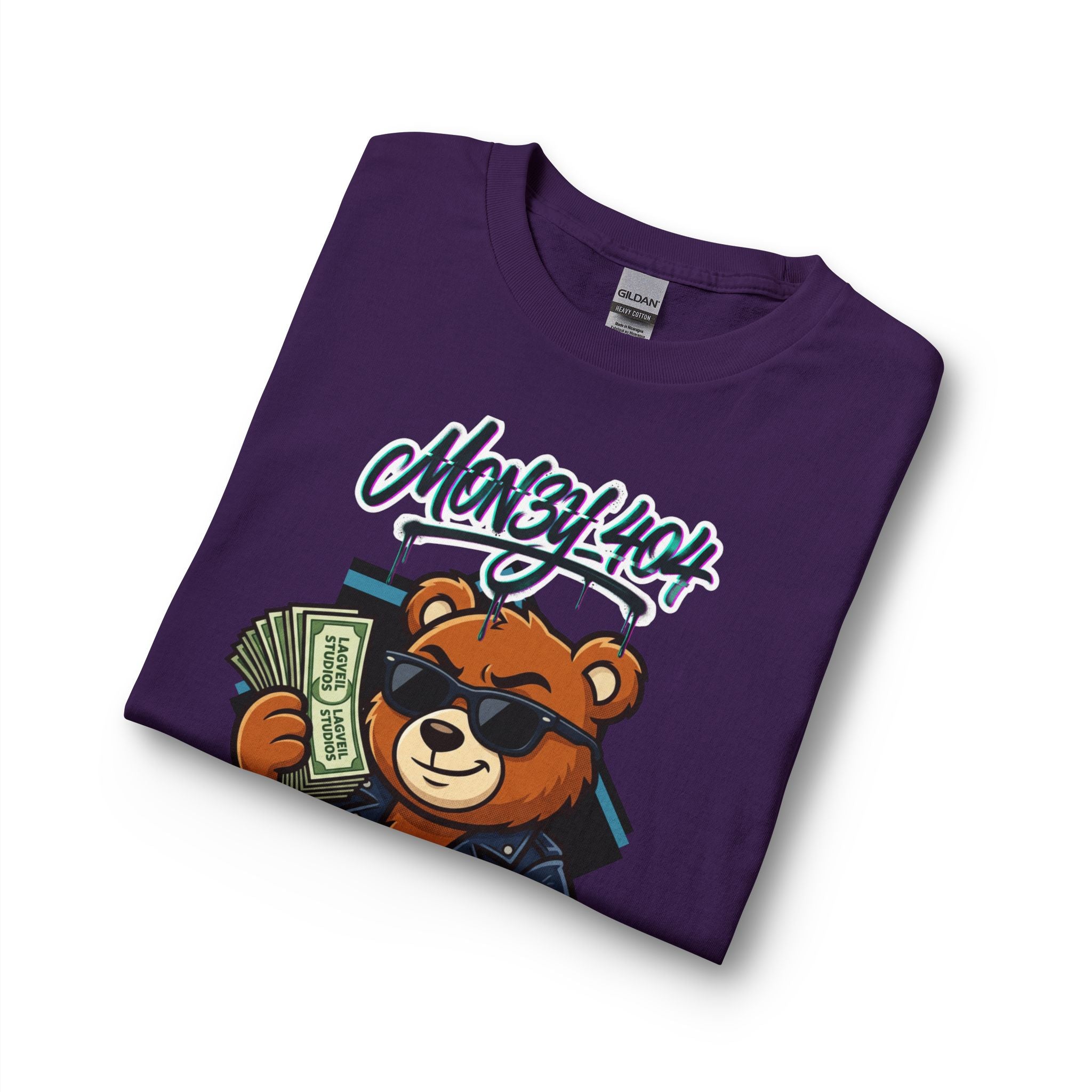 Mon3y_404: Not Found- Long Sleeve Tee