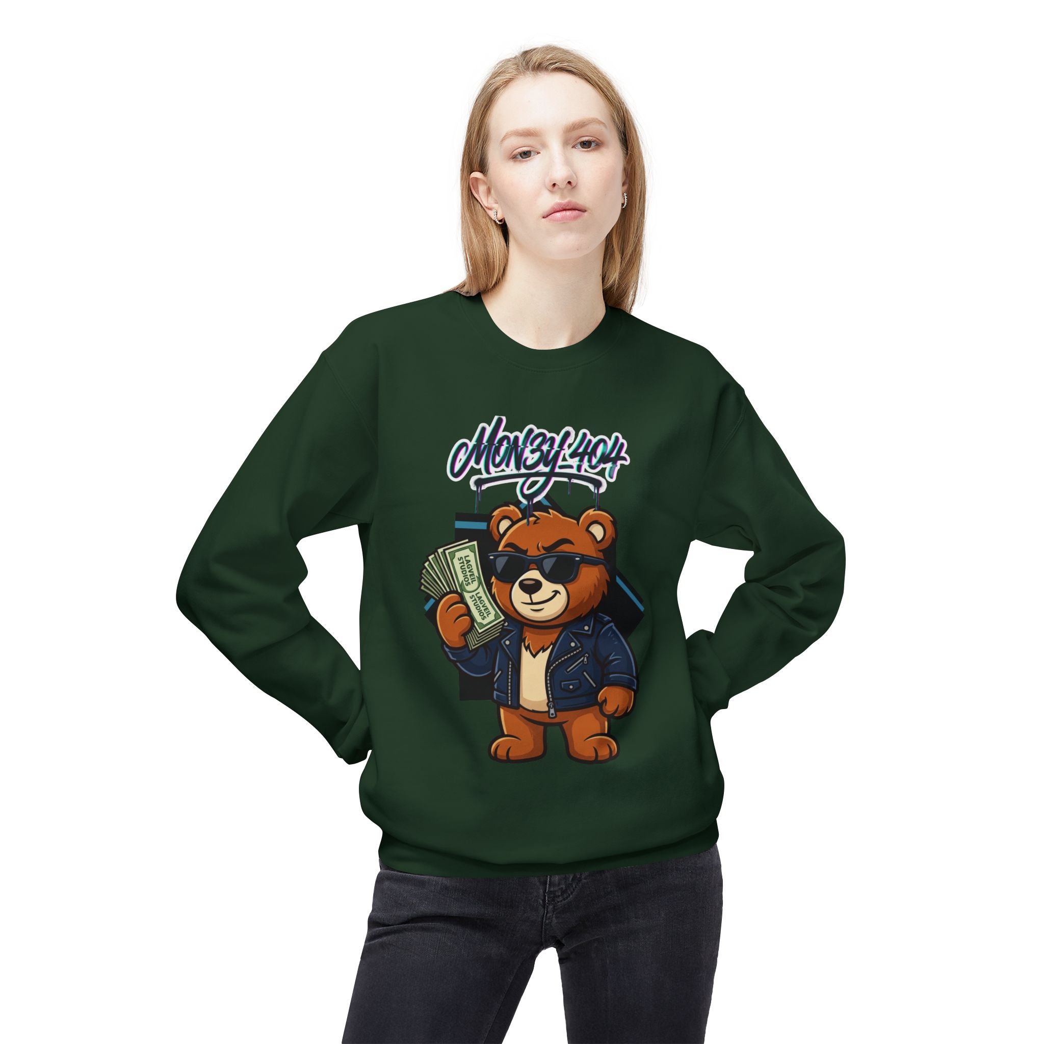 Mon3y_404 Sweatshirt And fleece Short Set