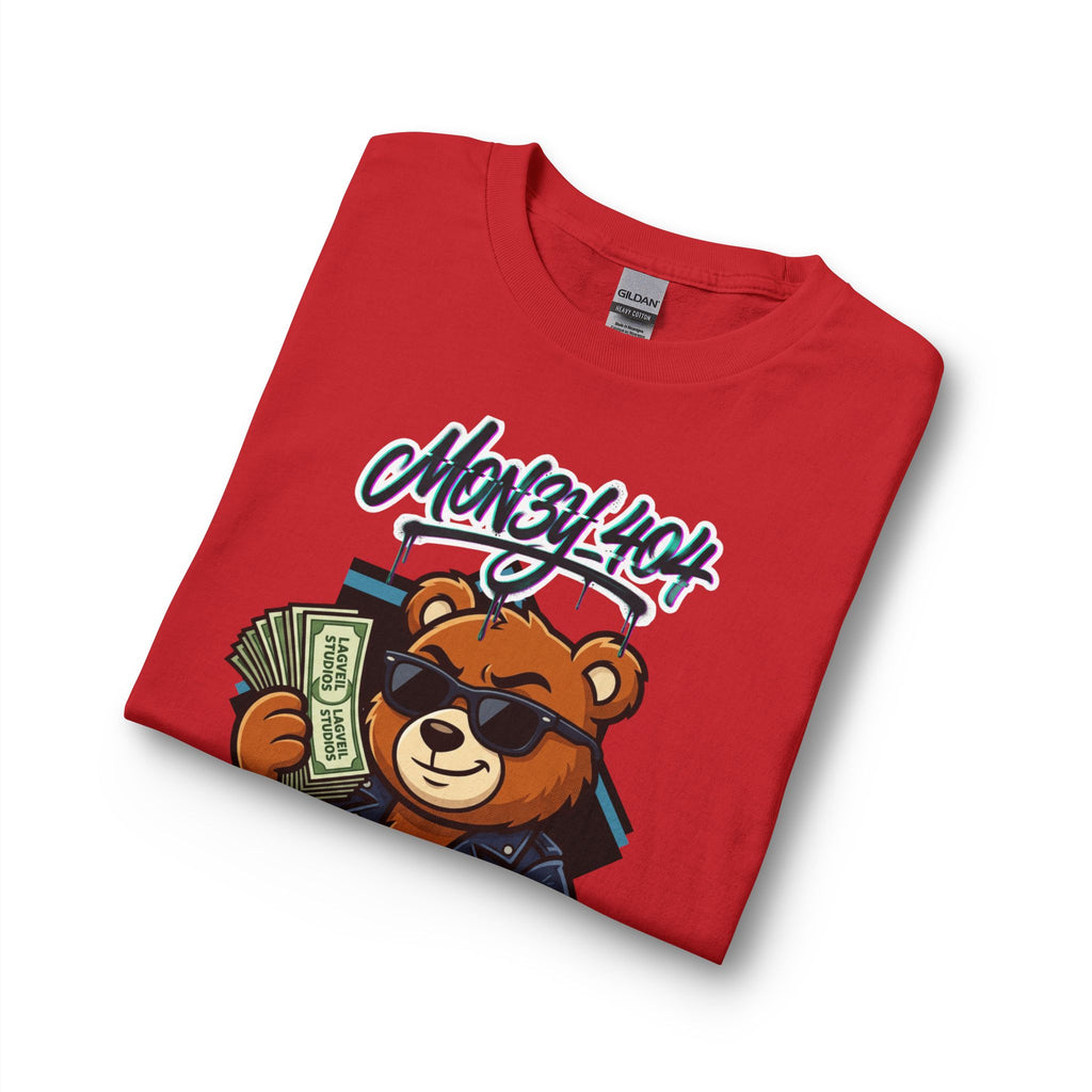 Mon3y_404: Not Found- Long Sleeve Tee