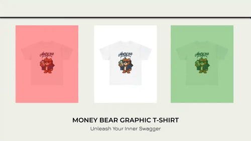 Money Bear Graphic T-Shirt by@Outfy